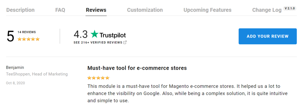 Magento Extensions Review